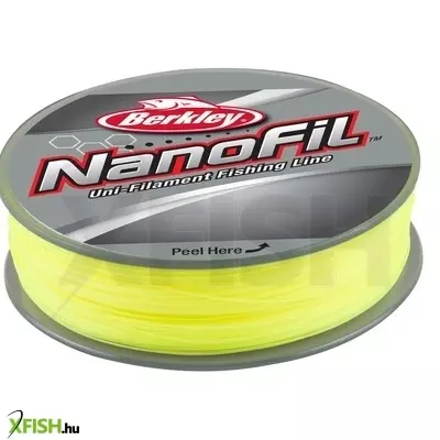 Berkley Nanofil™ Filler Spools Nanofil Zsinór 125m Hi-Vis Chartreuse 7.6kg 0.15mm