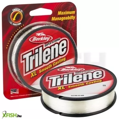 Berkley Trilene XL Filler Spools Monofil pergető zsinór 330yd | 301m Clear 4lb | 1.8kg 0.008in | 0.20mm