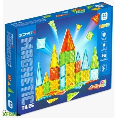 Geomag magnetic tiles gems 44
