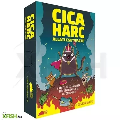 gémklub cicaharc - állati csetepaté társasjáték