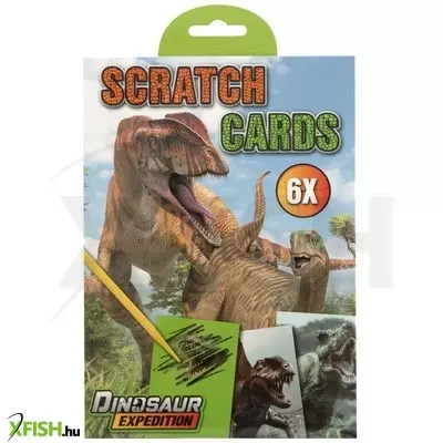 Grafix dínós képkarcoló 6 db /csomag