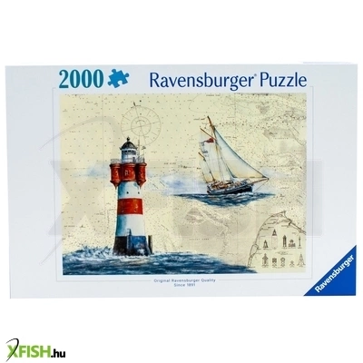 ravensburger puzzle 2000 db - romantikus világítótorony