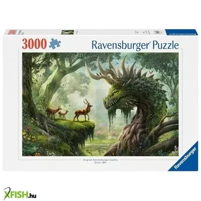 Ravensburger puzzle 3000 db - erdei sárkány