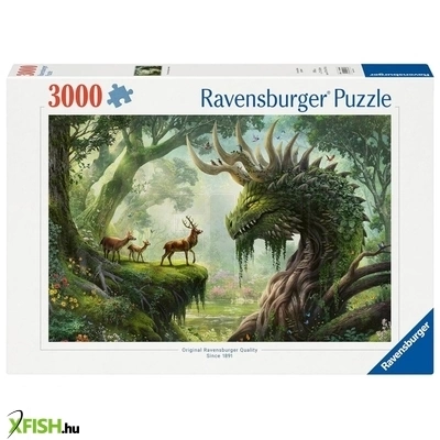 Ravensburger puzzle 3000 db - erdei sárkány