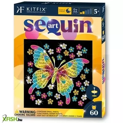 Kitfix sequin art 60 - pillangó