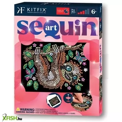 Kitfix sequin art red - lajhár