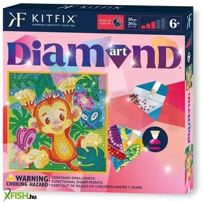 Kitfix diamond art - majom