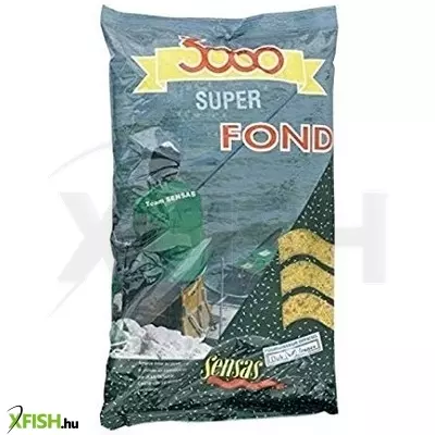 Sensas 3000 Super Fond Feeder Nehéz Szemcsézetű Etetőanyag 1 Kg