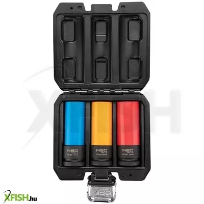 neotools dugókulcskészlet alufelnihez, vékonyfalú, 1/2, 3db (17mm, 19mm, 21mm), cr-mo