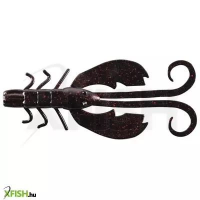 PowerBait Crazy Legs Chigger Craw Fatty Rák műcsali 4in | 10cm Black Red Fleck 8 Bag