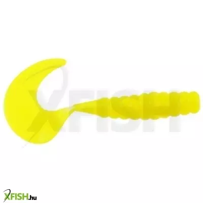Berkley PowerBait Power Grubs Twister műcsali 2in | 5cm Yellow 20 Half Bag