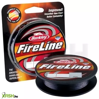Berkley FireLine Fused Original Filler Spools Fonott Pergető zsinór 200m Smoke 49.9kg | 110lb 0.020in | 0.50mm