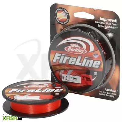 Berkley FireLine Fused Original Filler Spools Fonott Pergető zsinór 110m Red 13.2kg | 29lb 0.008in | 0.20mm
