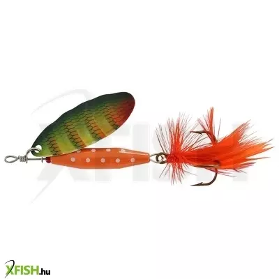 Abu Garcia Reflex Red Körforgó villantó 45mm 7g Yellow Perch