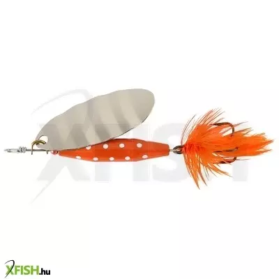 Abu Garcia Reflex Red Körforgó villantó 57mm 12g Silver