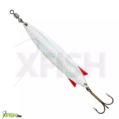 Abu Garcia Toby Spoon Támolygó villantó 90mm 40g White Flash 1 db