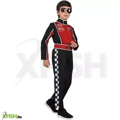 Autóversenyző jelmez - 110-120 cm