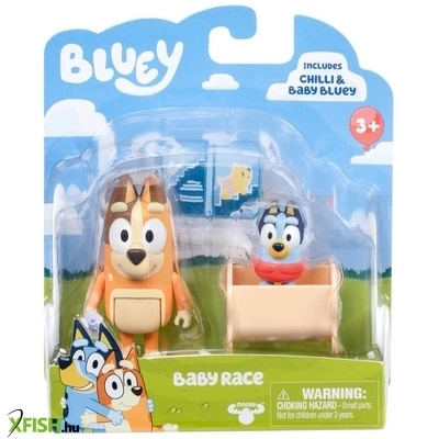 Moose bluey figura dupla csomag baby bluey & chilli