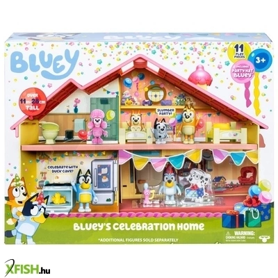 moose bluey születésnapi családi ház