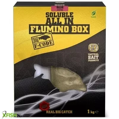 Sbs Etetőanyag Soluble All In Flumino Box Teljes Etetőanyagos Csalis Szett F Code Liver Halas Májas 1000g