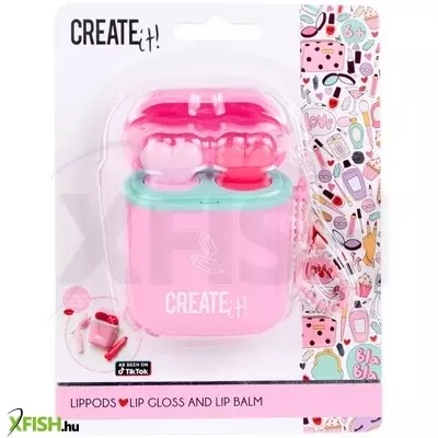Create it! ajakpods (szájfény és ajakbalzsam)