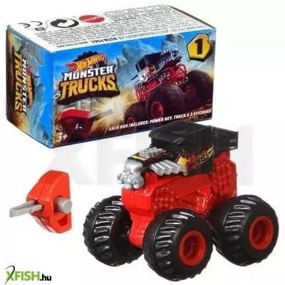 Hot Wheels Monster Trucks: zsákbamacska kisautó