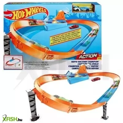 Hot Wheels: A villámgyors versenypálya bajnoka pályaszett