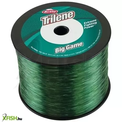 Berkley Trilene Big Game Bulk Small Spools Monofil pergető zsinór 600m Green 15.0kg | 33lb 0.019in | 0.48mm