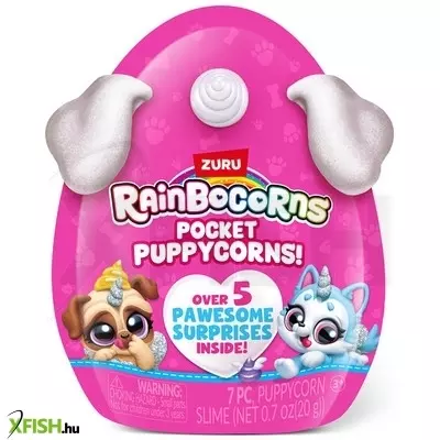 Zuru rainbocorns, pocket puppycorn meglepetés kicsi