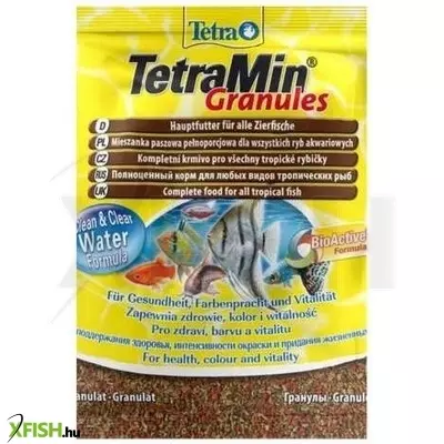 Tetra min granules szemcsés díszhaleleség - 15g