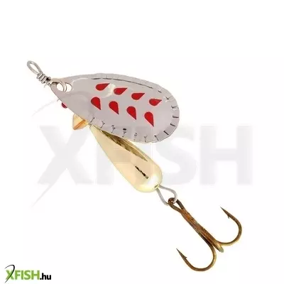 Abu Garcia Droppen Spinners Körforgó villantó 40mm 4g Silver/Red