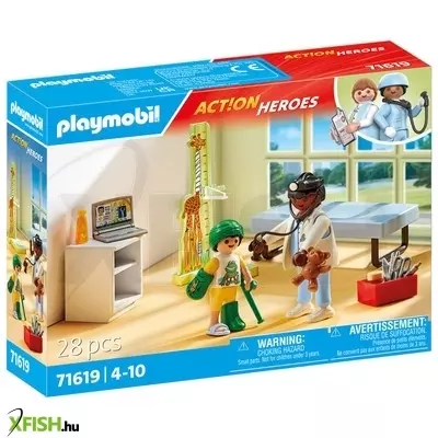 Playmobil gyermekorvosi rendelő