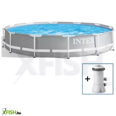 intex: prism frame merev falú prémium medence szett - 366 x 76 cm