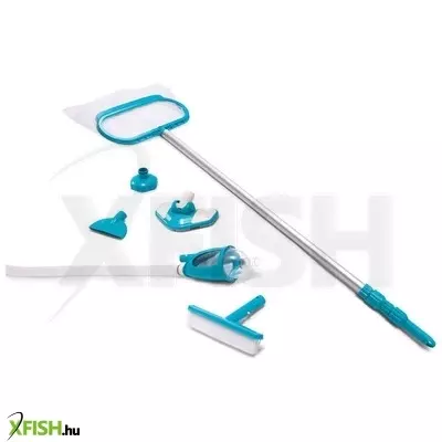 Intex: Deluxe medencetisztító készlet teleszkópos rúddal