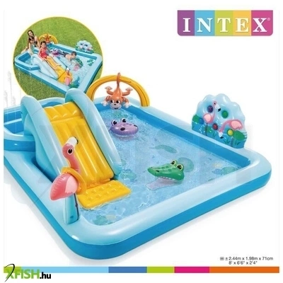 Intex: Dzsungel kaland játékcenter - 244 x 198 x 71 cm