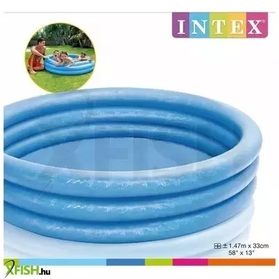 Intex: Crystal blue gyermek medence - 147 x 33 cm