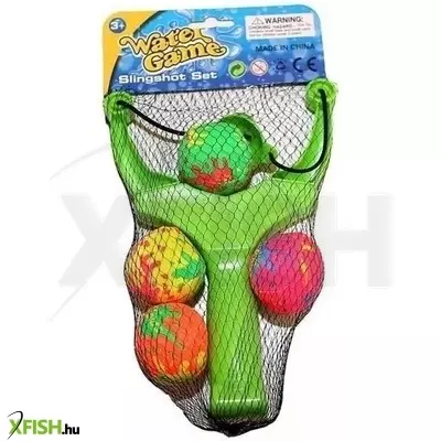 Vízi csúzli - 4 labdával