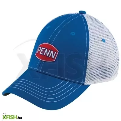 PENN Hat Unisex One Size Fits Most Blue Polyester/Cotton Hats 3 Hálós Baseball sapka kék