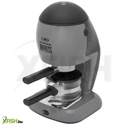 Home szarvasi szv-624 unipress kávéfőző 13757, 800 w, 3.04 bar, üveg kiöntő, hőkorlátozó, hőkioldó, szürke