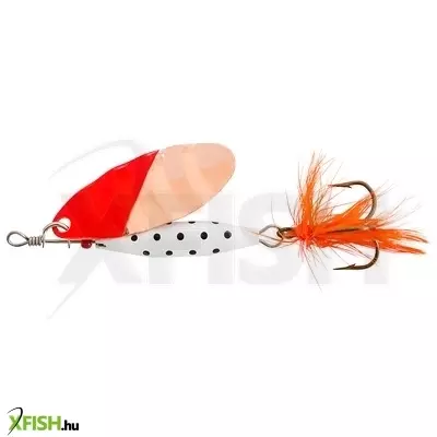 Abu Garcia Reflex White Körforgó villantó 57mm 12g Orange/Copper