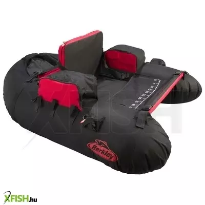 Berkley TEC Belly Boat Pergető csónak Pulse Pro XCD Red/Black 138x108x58 cm