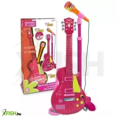 Bontempi: Rock gitár állványos mikrofonnal