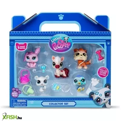 Littlest pet shop lps téli szett 5 db-os készlet s2
