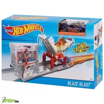 Hot Wheels City: Tartályrobbanás pályaszett