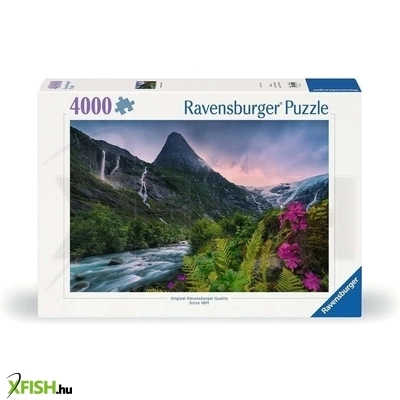 Ravensburger puzzle 4000 db - lenyűgöző hegyek