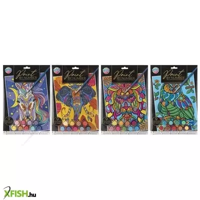 Grafix fess számok szerint a4, 4 féle