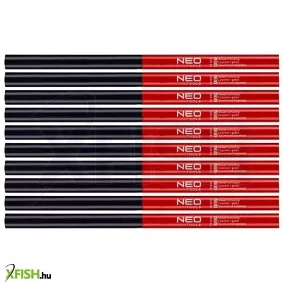 Neotools ácsceruza kétszínű, piros-kék, 12db