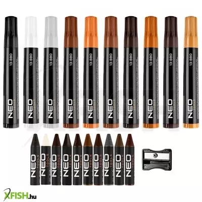 Neotools bútorjavító filc és kréta készlet 21db-os