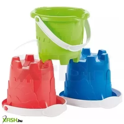 Écoiffier: Vár alakú homokozóvödör - többféle, 12 cm