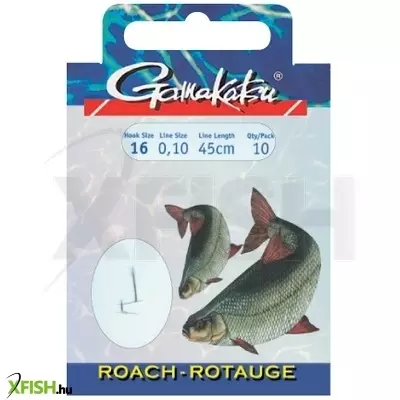 Gamakatsu Roach Előkötött horog 020 /Bks-1050N/020/ 10 db/csomag
